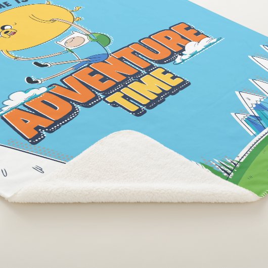 Adventure Time | Jake Floating With Finn Sherpadecke (3/4)