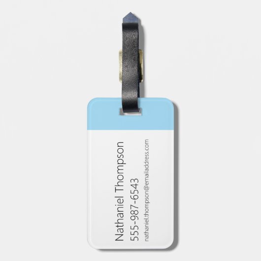 Adventure Time | Lady, Bubblegum, Finn, & Jake Gepäckanhänger (Rückseite vertikal)