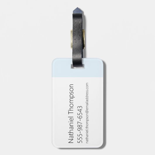 Adventure Time | "Party" Jake Sketch Gepäckanhänger (Rückseite vertikal)