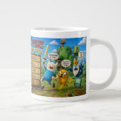 Adventure Time Side Quests Jumbo Kaffeetasse .. Jumbo-Tasse (Rechts)