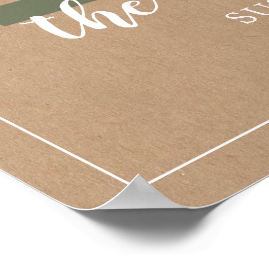 Adventure Trailer Camper Blue Boy Baby Shooter Poster (Ecke)