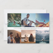 Adventure Travel Fotos Collage Weihnachten (Rückseite)