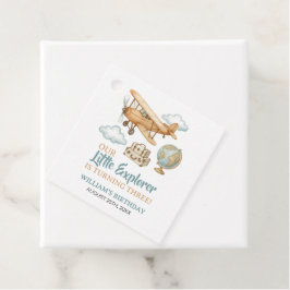 Adventure Travel Little Explorer Geburtstag Geschenkanhänger