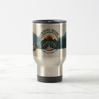 Adventure Travel Tumbler–Stainless Steel Mountain Reisebecher