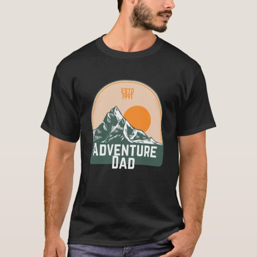 Adventure Vater T-Shirt (Vorderseite)