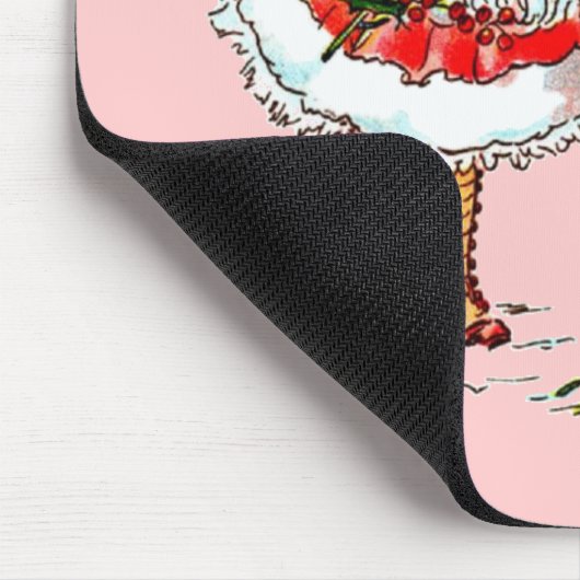 Adventure Vintage Weihnachtskind Mousepad (Ecke)