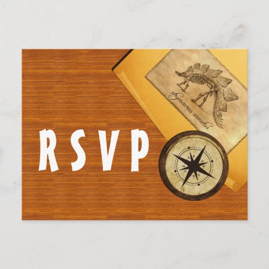 Adventure Wedding RSVP Postcard Einladungspostkarte (Vorderseite)