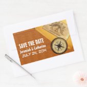 Adventure Wedding Save the Date Stickers (Umschlag)