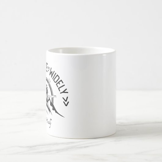 Adventure Wide offizielles Logo Kaffeetasse (Mittel)