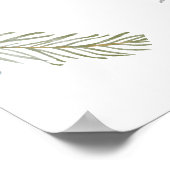 Adventure Winter Arctic Animals Baby Dusche Willko Poster (Ecke)