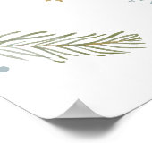 Adventure Winter Arctic Animals Baby Dusche Willko Poster (Ecke)