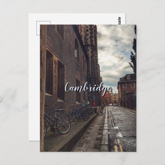ADVENTURE Wird CAMBRIDGE, Travel Postcard Postkarte (Vorne/Hinten)