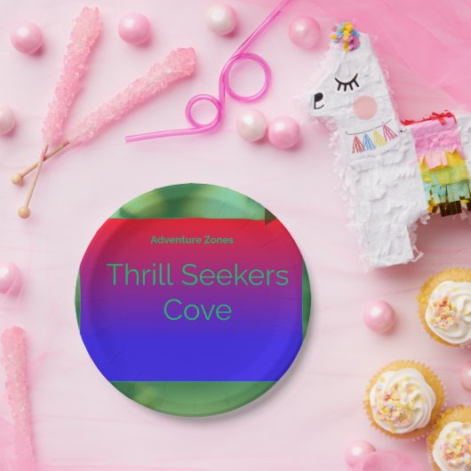 Adventure Zones Cove Pappteller (Party)