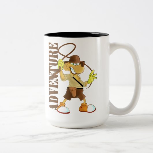 Adventure Zweifarbige Tasse (Rechts)
