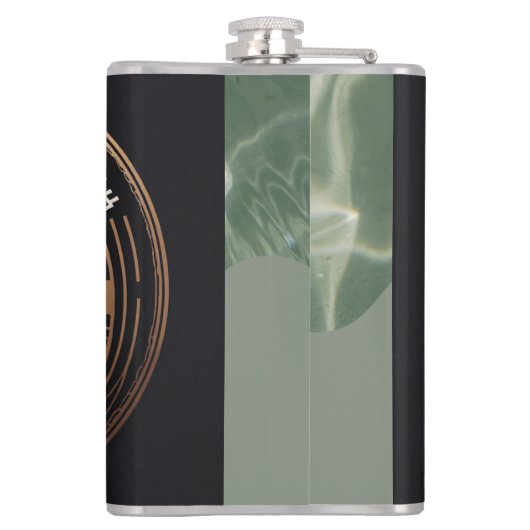 #adventuregearVinylWrappedFlask Flachmann (Rückseite)