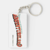 Adventureland Vergnügungspark, Addison, IL Schlüsselanhänger (Rückseite)