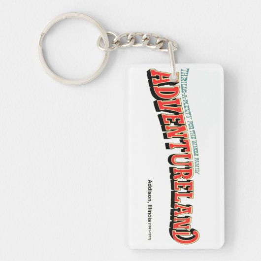 Adventureland Vergnügungspark, Addison, IL Schlüsselanhänger (Vorderseite)