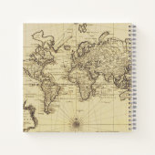 Adventurer's Bougainvillea Notebook Notizblock (Rückseite)