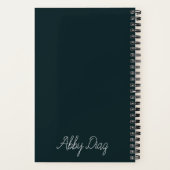 Adventures Custom Fotos Reisejournal Notizblock (Rückseite)