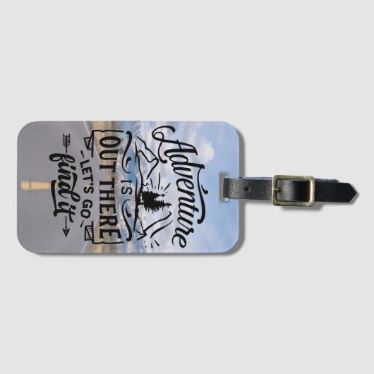 Adventures Gepäckanhänger (Vorderseite (Horizontal))