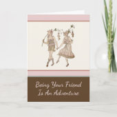 Adventuresome Friend Shakespeare Gartenanlage Karte (Vorderseite)