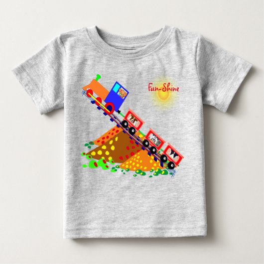Adventurous Child - Spaß Baby T-shirt (Vorderseite)