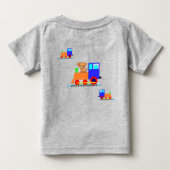 Adventurous Child - Spaß Baby T-shirt (Rückseite)