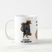 Adventurous Dachshund Hiker Home Is Where My Pack Kaffeetasse (Links)