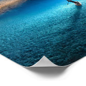 Adventurous Explorer in der Großen Untergrund-Höhl Poster (Ecke)