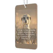 Adventurous Meerkat Living Autolufterfrischer (Links)