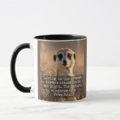 Adventurous Meerkat Living Tasse (Links)