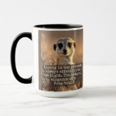 Adventurous Meerkat Living Tasse (Links)