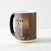 Adventurous Meerkat Living Verwandlungstasse (Vorderseite Links)