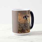 Adventurous Meerkat Living Verwandlungstasse (VorderseiteRechts)