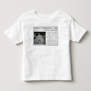 Adverisement für Omega Workshops Ltd Kleinkind T-shirt