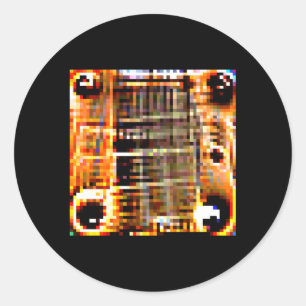 Adversarial Anti-Facial Recognition Camouflage Inv Runder Aufkleber