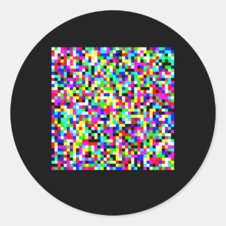 Adversarial Anti-Facial Recognition Camouflage Inv Runder Aufkleber