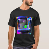 Adversarial Anti-Facial Recognition Camouflage Inv T-Shirt (Vorderseite)