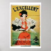 Advertisement for 'L'Excellent Beef Consomme' (col Poster (Vorne)