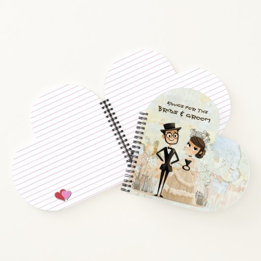 Advice for the Bride and Groom  Notizblock (Innenseite)