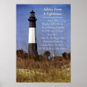 Advice From A Lighthouse Poster (Vorne)
