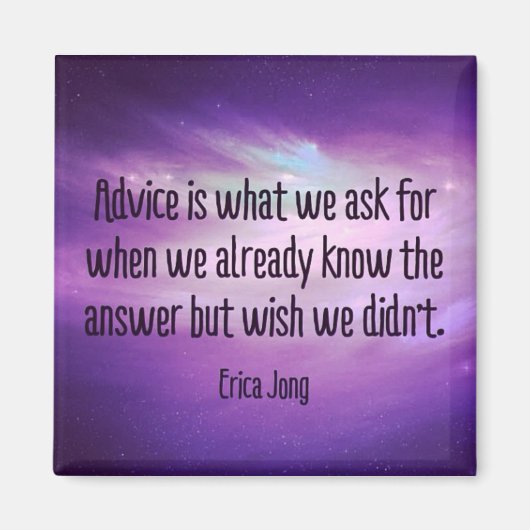 ADVICE MAGNET (Vorne)