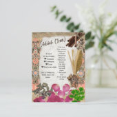 Advieh Persischer Gewürz Mix Rezept Postkarte (Stehend Vorderseite)
