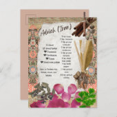 Advieh Persischer Gewürz Mix Rezept Postkarte (Vorne/Hinten)