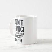 Advocacy Director Kaffeetasse (Vorderseite Links)