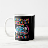 Advocate Accepttrain Puzzle Cool Autismus Aware Kaffeetasse (Links)