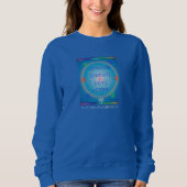 Advocate Educate Liebe Accept (Autismus Awareness) Sweatshirt (Vorderseite)