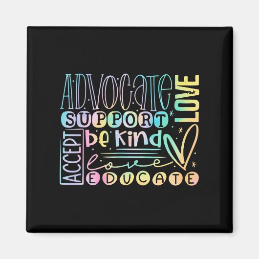 Advocate Liebe Support akzeptieren, mit freundlich Magnet (Vorne)