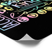 Advocate Liebe Support akzeptieren, mit freundlich Poster (Ecke)