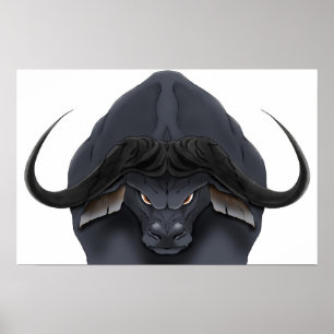 AE Cape Bull Poster